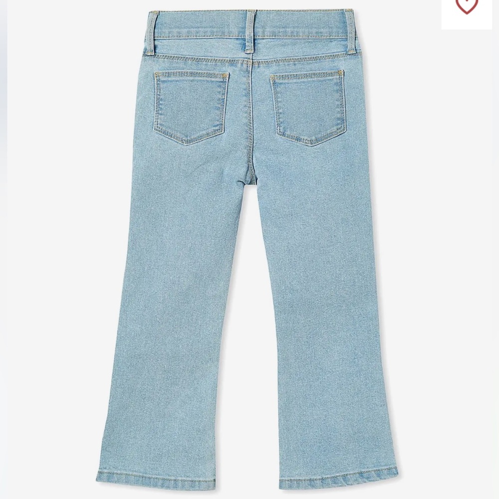Cotton On Kids Violet Flare Jeans - Picture 2 of 3
